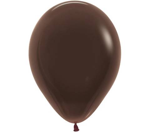 Balón solid 25 cm čokoládový