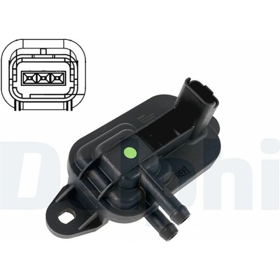 Senzor tlaku výfukových plynů DELPHI DPS00025-12B1 (DPS0002512B1)