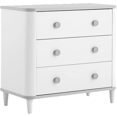 Carmen Скрин за дрехи с три чекмеджета aden (3575809)