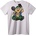 NOONEBRAND Тениска Детектив Жаба - XL, White