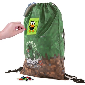 Pixie Crew Minecraft zelená hnědá