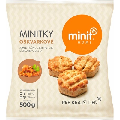 Mrazené Minit Home Minitky oškvarkové 500g