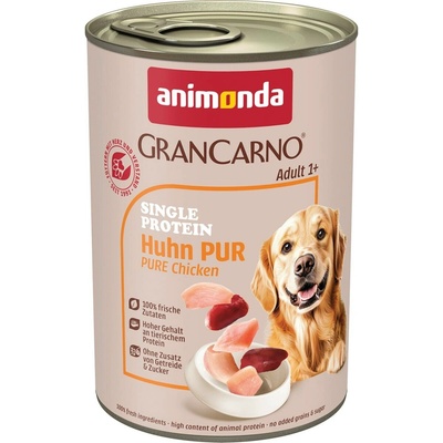 Animonda GranCarno Single Protein Adult čisté Chicken 6 x 400 g