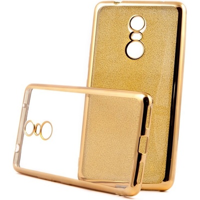Púzdro Glitter Case Elektro Lenovo K6 Note Zlaté