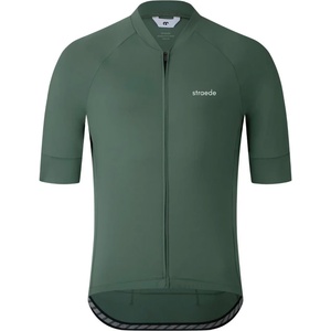straede Мъжка фланелка с къс ръкав за колоездене straede Kaern Jersey Cycling jersey - Green - размер XL (056-4258-0415)