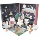 Floss & Rock playbox s dřevěnými figurkami - Začarovaná labuť