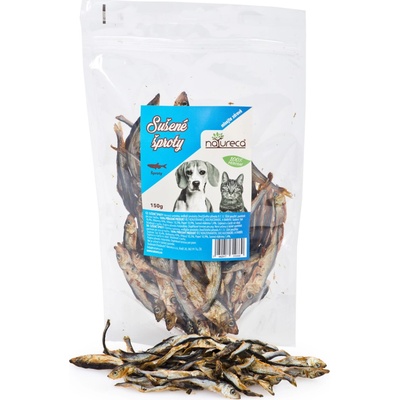 NATURECA pochúťka Šproty sušené 6-8 cm 70 g