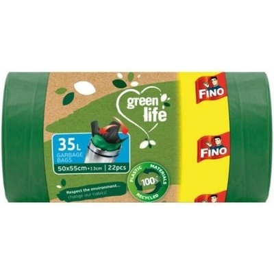 Fino Vrecia zaväzovacie Green Life Easy 35l 22 µm 22ks