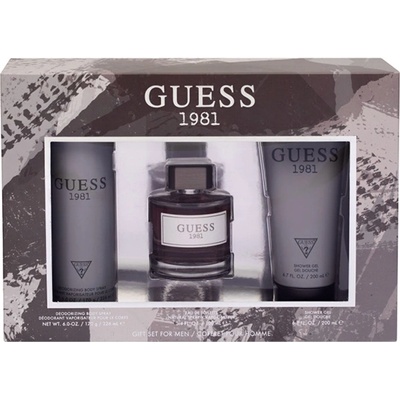 GUESS 1981 for Men комплект 3 части 100 мл - EDT