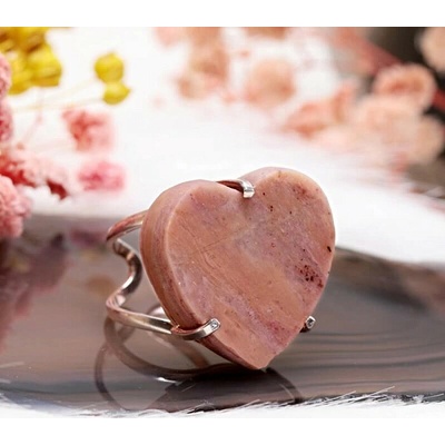 Nefertitis Be Beautiful Křišťál jahodový prsten NF54548