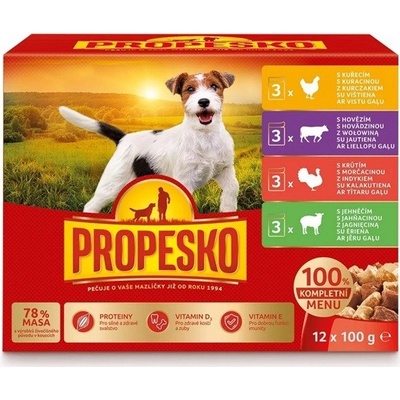 Propesko Dog mix 12 x 100 g