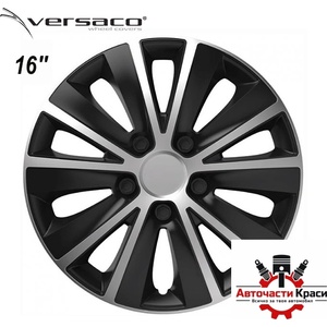 Versaco Тасове за джанти 16'' Versaco Rapid Silver / Black (56019) - avtochastikrasi