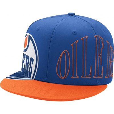 Starter Edmonton Oilers Big Fan Flat Brim
