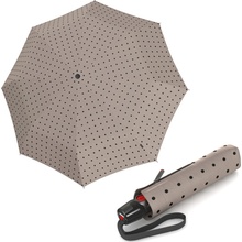 Knirps T.200 Medium Duomatic Kelly Taupe dámský plně automatický deštník béžový