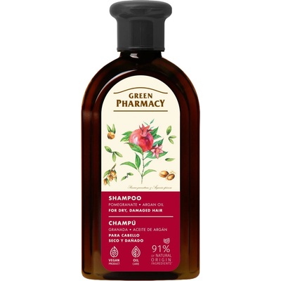 Green Pharmacy šampon pro suché a poškozené vlasy Lipové květy a olej z rakytníku 350 ml