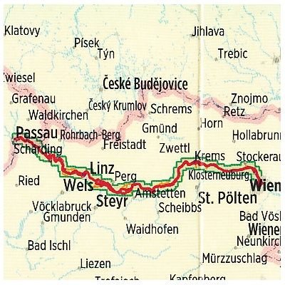Donauradweg / Donau-Radweg 2