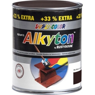 Motip Alkyton RAL 8017 čokoládová hnedá 1 L