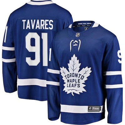 Fanatics Branded Dres #91 John Tavares Toronto Maple Leafs Breakaway Home