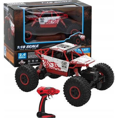 Coil RC AUTO NA DÁLKOVÉ OVLÁDÁNÍ AUTO ČERVENÝM OVLADAČEM 1:18