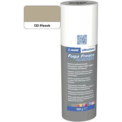 Obnovovač farebných škár UltraCare Fuga Fresca 135 zlatý prach 160 g