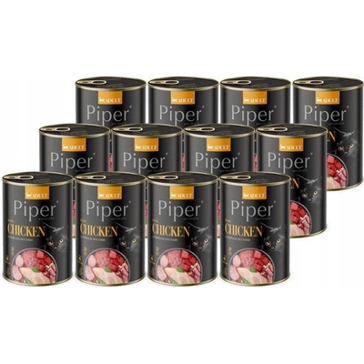 Piper Animals s kuracím mäsom 12 x 400 g