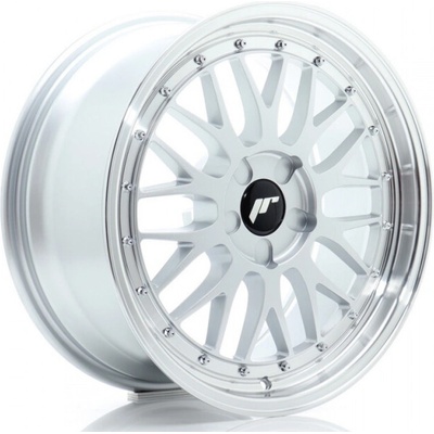 JAPAN RACING JR23 7.5x17 5x114.3 ET40 Hyper Silver with machined Lip