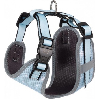 Ferplast - Nikita Puppy XS - Регулируем нагръдник за кучета с обиколка на врата 19 - 26 см. и на гърдите 28 - 40 см. - розов, светло син