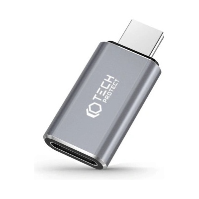 Tech-protect Ultraboost adaptér USB-C / Lightning, šedý