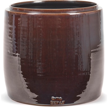 Serax Glazed Shades Кашпа 26 см, кафява (B7622015)