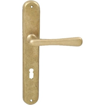 MPkovania NI - ELEGANT, kľučka/kľučka, WC kľúč, 72 mm, ZLM.NAT - zlatá matná (NATURAL)