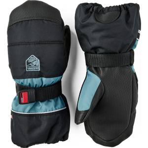 Hestra Детски ръкавици Hestra Kid's CZone Mitt Gloves - Black / Petrol - размер 2 (EU) (202-8130-0111)