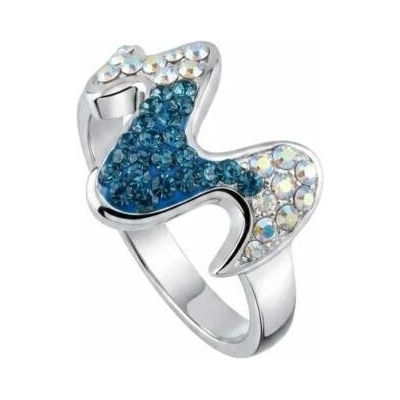 Šperky Nina Stříbrný prsten Swarovski komponent H 057