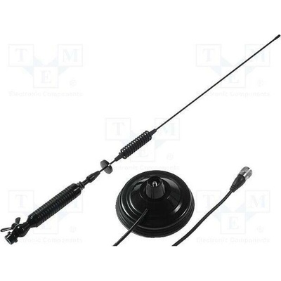 FARUN FS 60M Anténa; CB; automobilová; 0,72m; 3dBi; 500W; magnet; černá; Dél: 4m