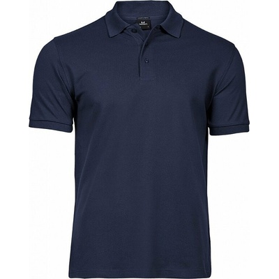 Tee Jays Luxusní pánské strečové piqué polo na tělo námořní modrá
