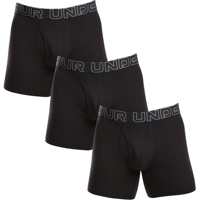 Under Armour Мъжки боксерки Under Armour M UA Perf Cotton 6in (3 бр. ) Under Armour | Cheren | МЪЖЕ | M
