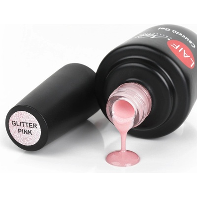 Laif Kaučukový Glitter Pink 15 ml