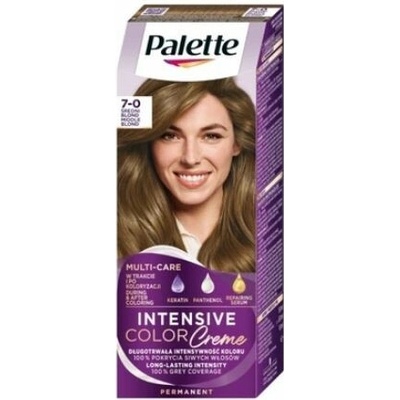 Palette Intensive Color Creme farba na vlasy 7-0 (N6) Stredne plavá 50 ml