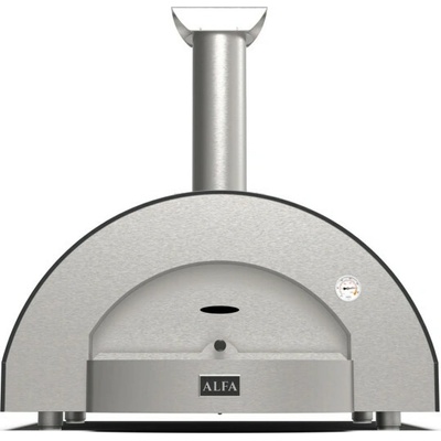 Alfa Forni Classico 4 Pizze Hybrid Schiefer Grau