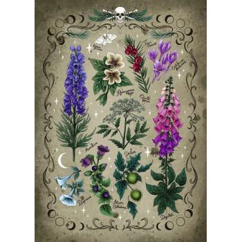 Ravensburger - Puzzle Poisonous Plants - 1 000 piese