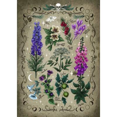 Ravensburger - Puzzle Poisonous Plants - 1 000 piese