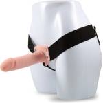 Blush Novelties Dr. Skin 7 Inch Hollow Strap On Vanilla
