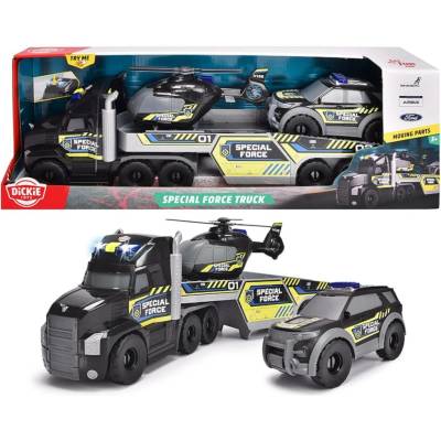 Simba Dickie SOS nákladní auto s přívěsem 70 cm 371-9034