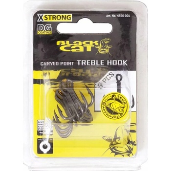 Black Cat Trojháček Curve Point DG Coating vel.3 5 ks