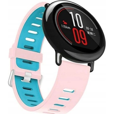 Beline Каишка за часовник, Beline, 20 мм, силикон, розово/синьо ( )