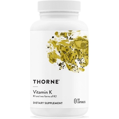 Thorne Vitamin K | with K1 & K2 6090 mcg [60 капсули]