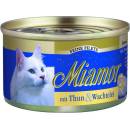 Miamor Cat Filet tuňák & křepel. vejce želé100 g