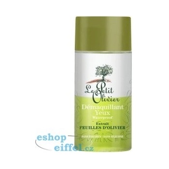 Le Petit Olivier odličovač očního make-upu s extraktem z olivových listů a olivovým olejem 125 ml