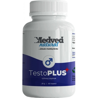 Medveď natural TestoPLUS 60 kapsúl