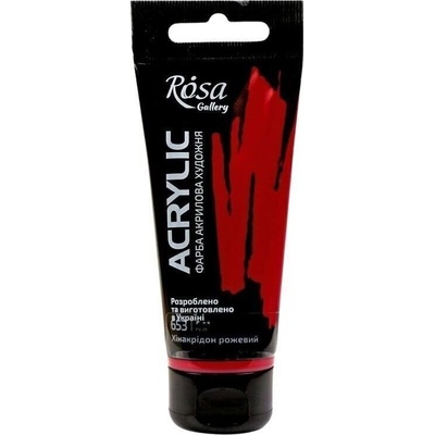 Rosa Gallery АКРИЛНА боя Quinacridone Rose (653) 60 ml 1 бр (3241653)