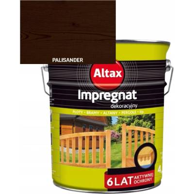 ALTAX Impregnace na dřevo Dekorativní 6 let ochrany 4,5l PALISANDER